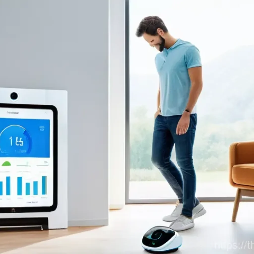 전자기기 이직 성공 사례 - **Prompt 1: Future of Smart Living & IoT Innovation**
    A bright, clean, and modern living space i...
